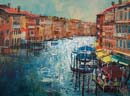 MORNING, GRAND CANAL, VENICE  18X24 INS