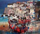 RED BOATS, PORT ISAAC  20INSX24INS